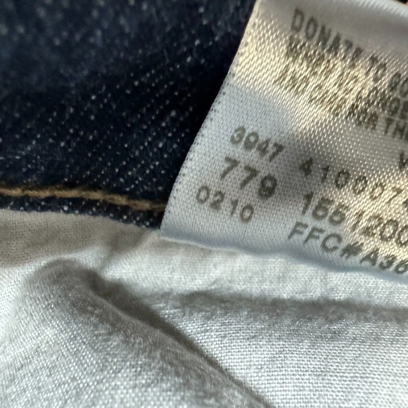 Levis 512 Bootcut Jeans 10 S Perfectly Slimming 28x28 Stretch Denim Mid Rise - Picture 10 of 11